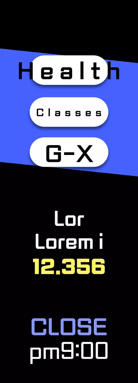 Blue and black health club deals