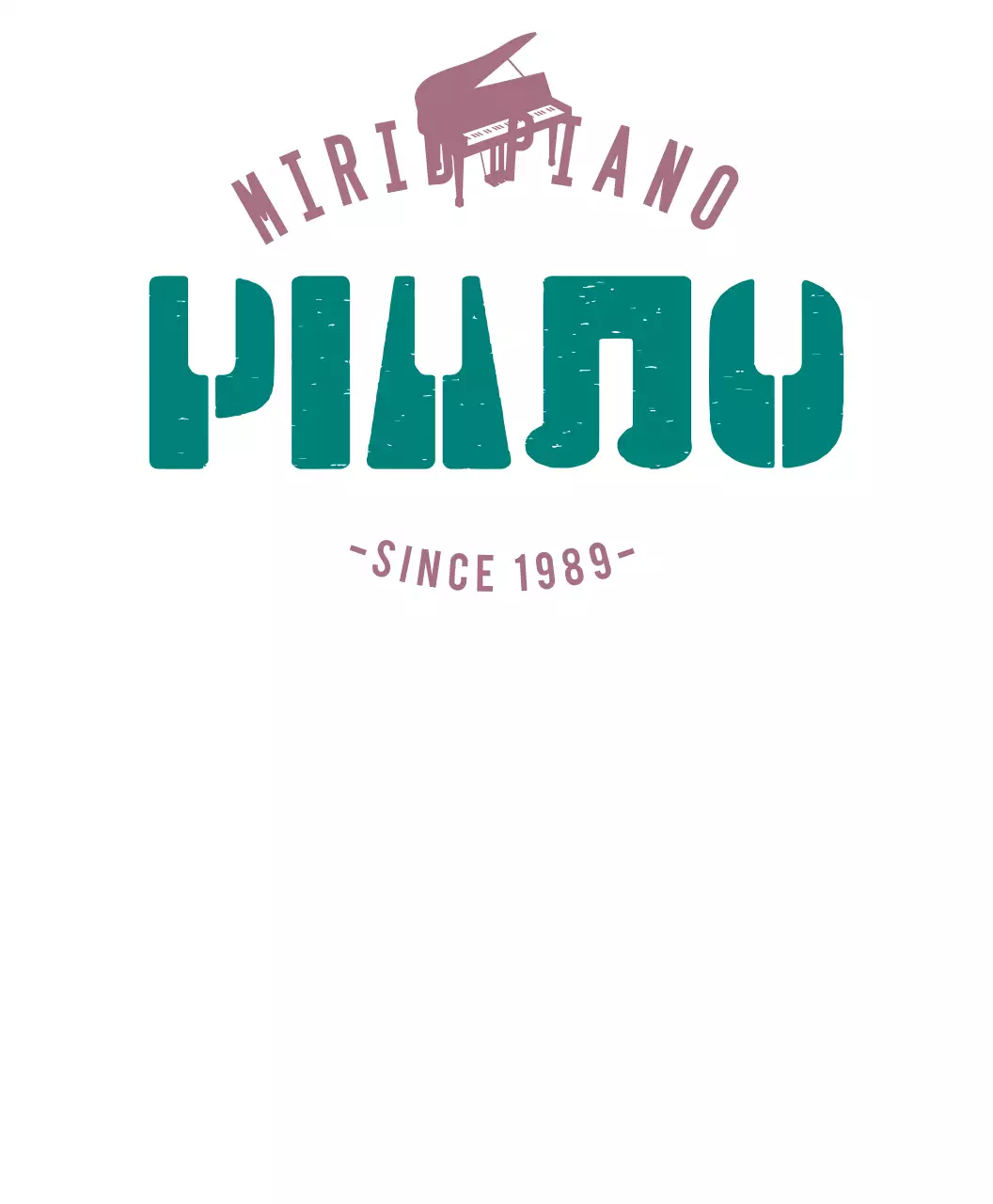 T-Shirt Kelompok Sekolah Piano