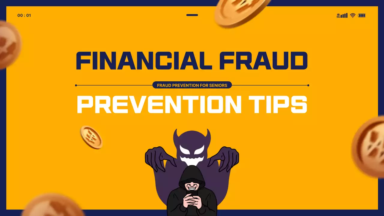 Financial Fraud Education Theme with Mobile Template