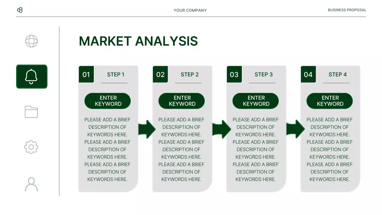 Green Minimal Business Proposal Presentation