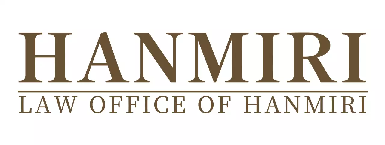 Design a simple, sophisticated law firm logo with a brown monolith.