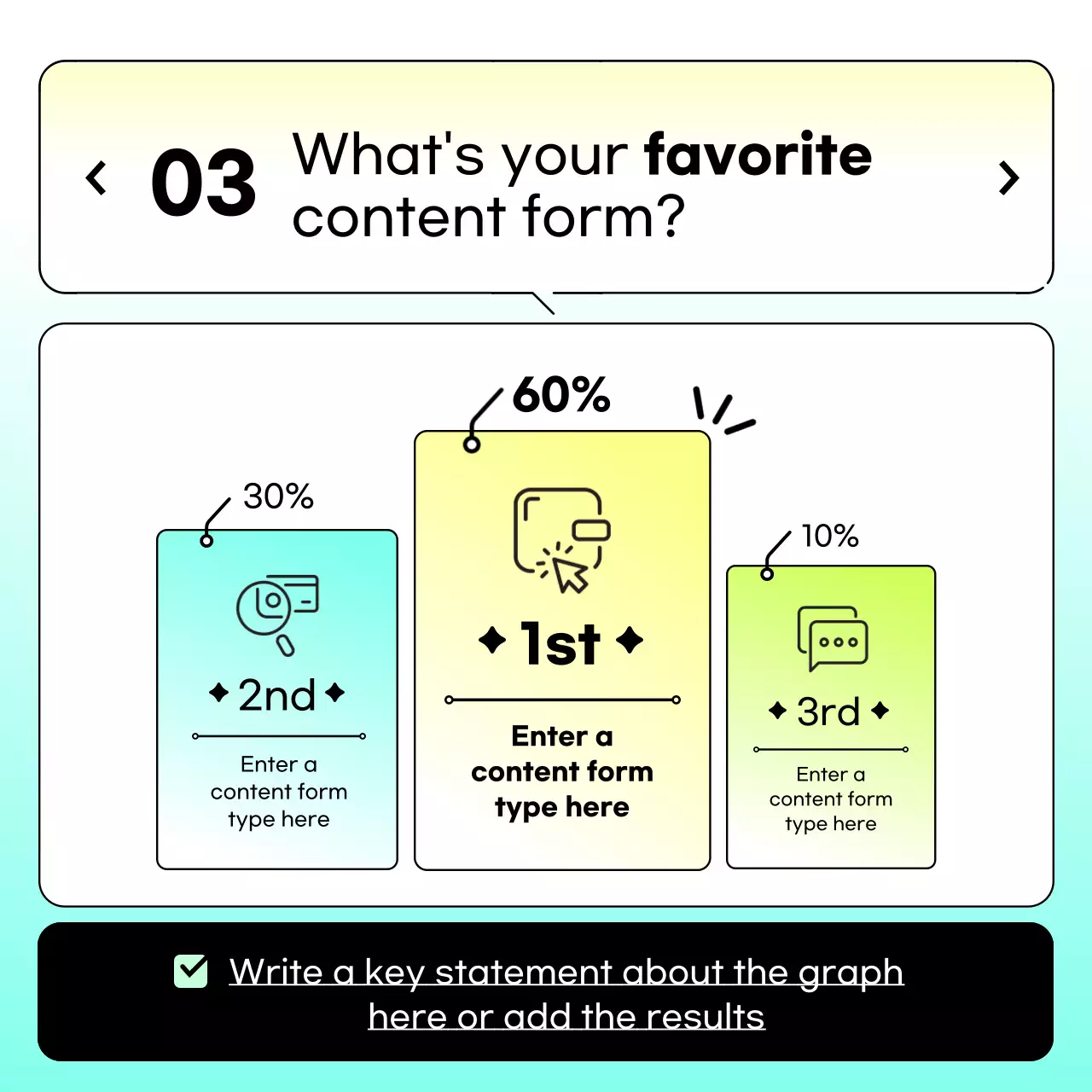 Colourful Modern Survey Report Instagram Carousel