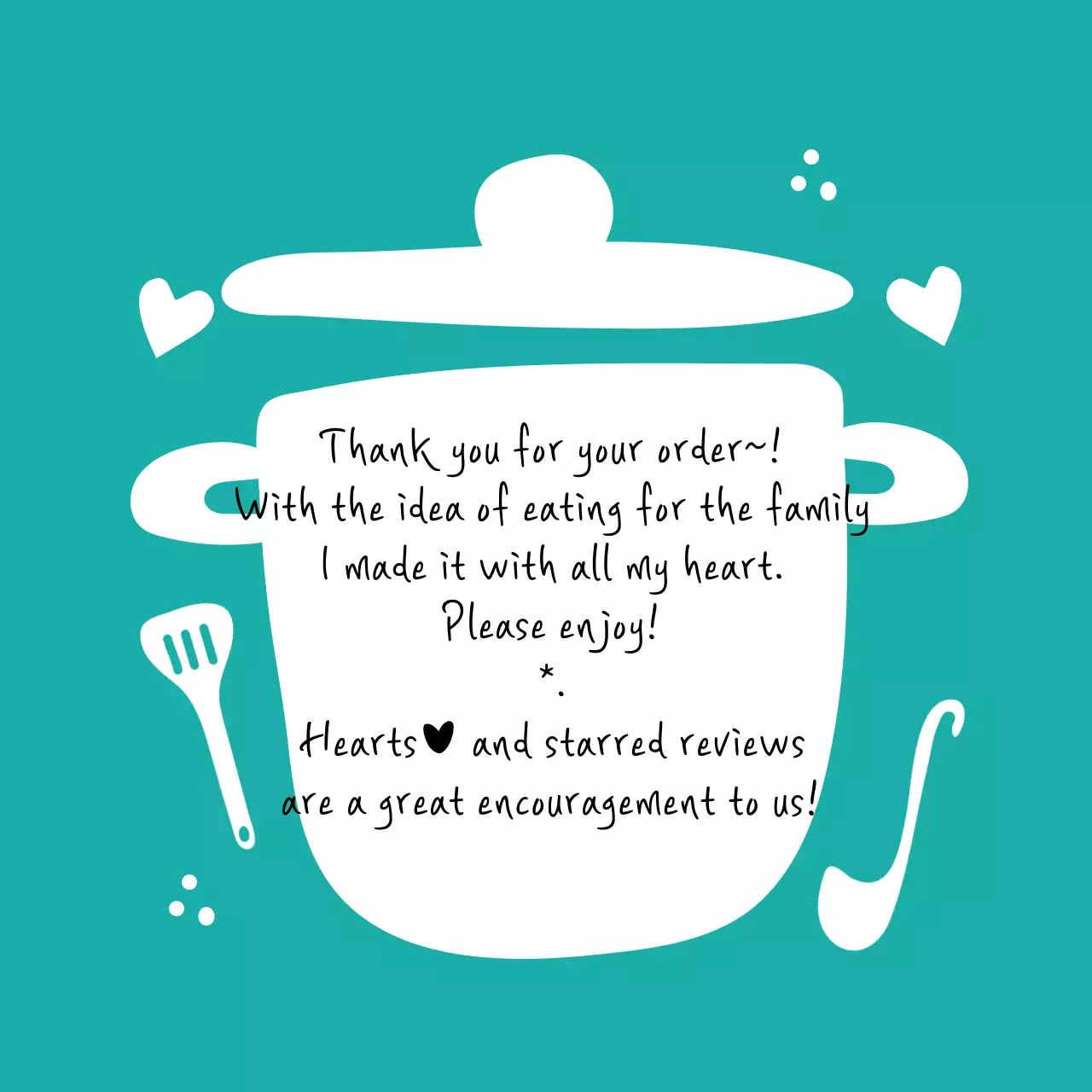 Stiker ucapan terima kasih untuk pengiriman