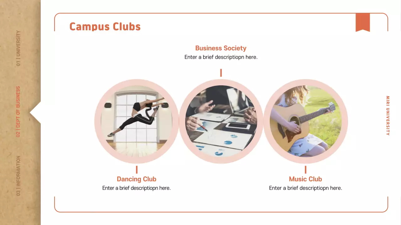 Beige Modern University Guide Presentation