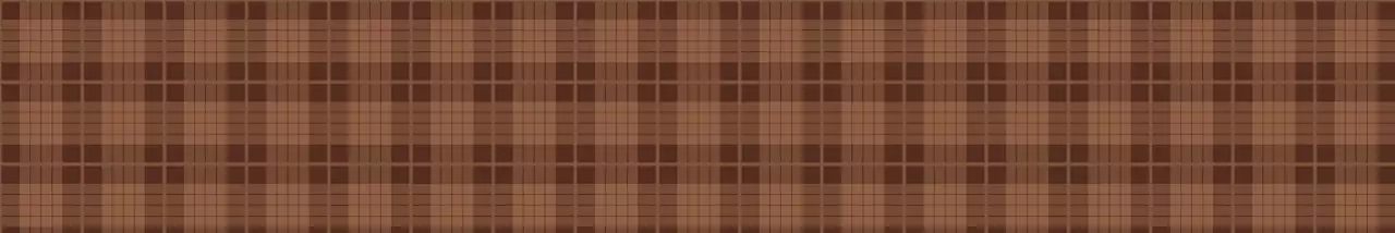 Pola ilustrasi kotak-kotak gaya sederhana dalam warna coklat muda dan tembaga