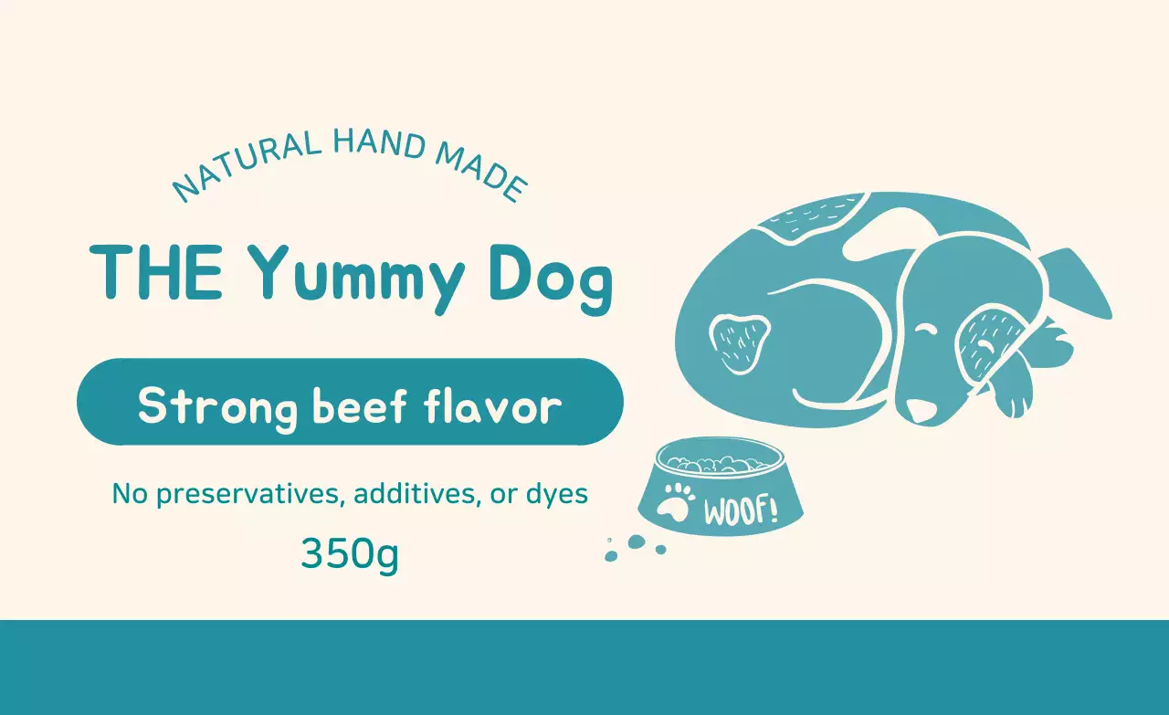 Mint Illustrated Homemade Treat Labels