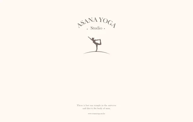 Materi promosi yoga dengan desain yang tenang dan emosional