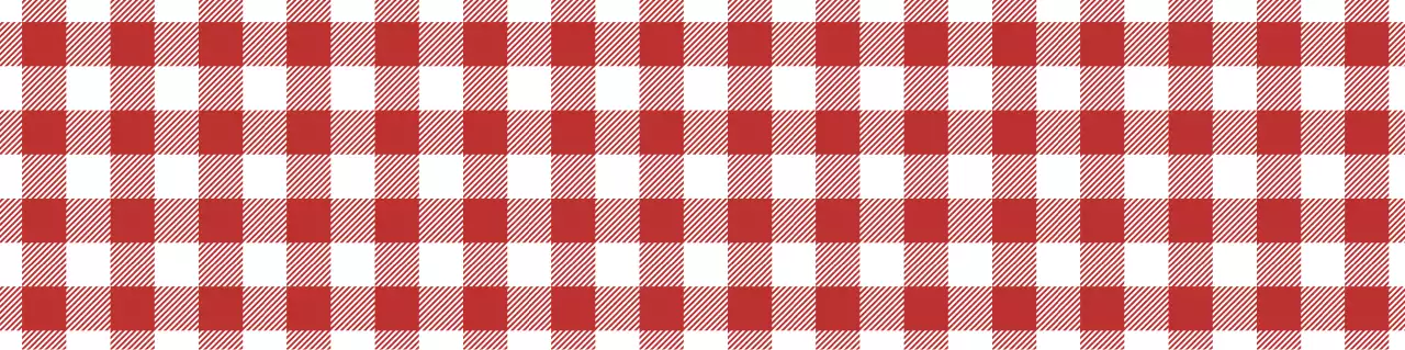 Red and white clean style checkered illustration pattern