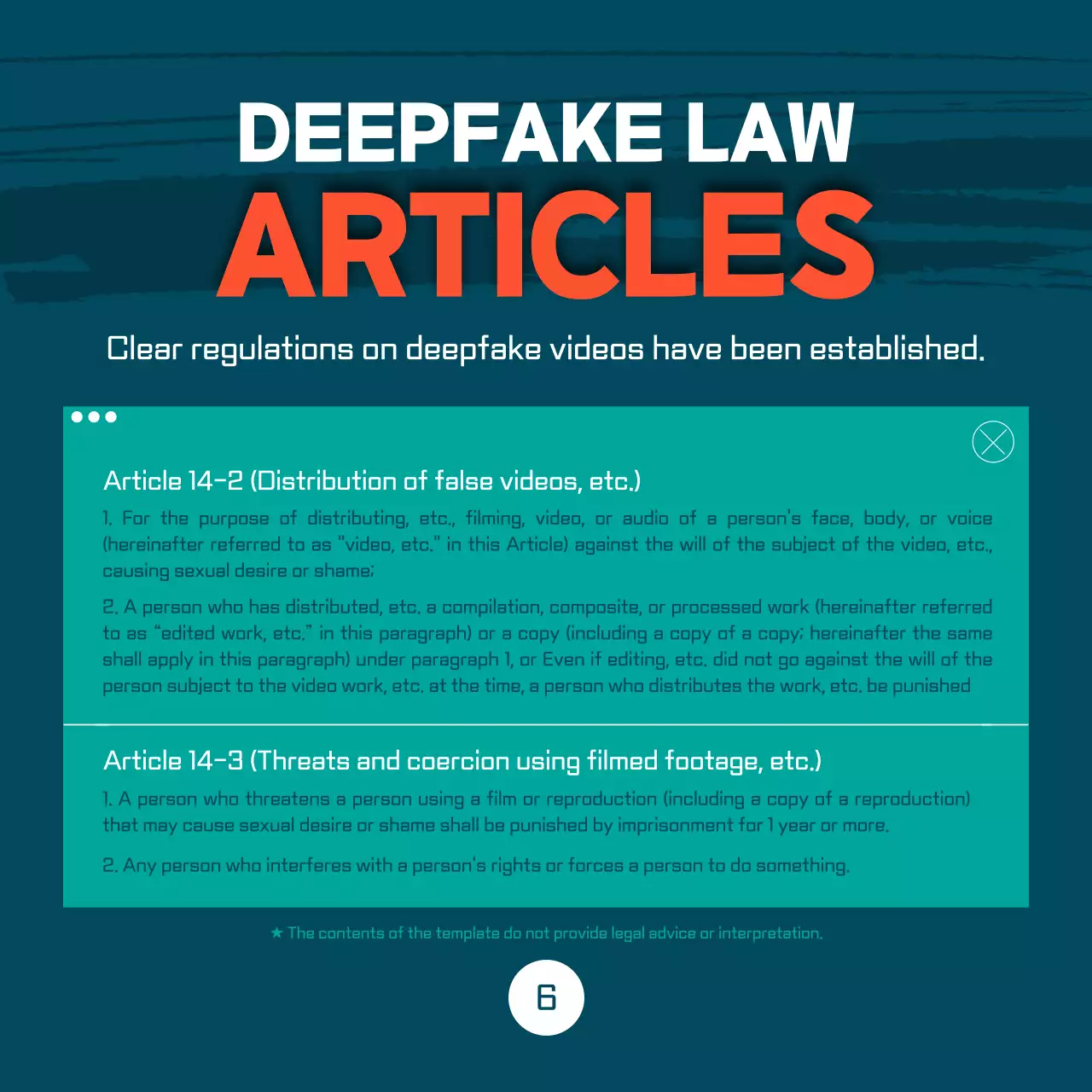 Teal Modern Cyber Guide Instagram Carousel