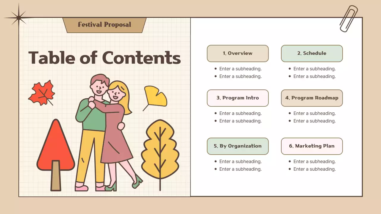 Presentasi Proposal Festival Vintage Berwarna-warni