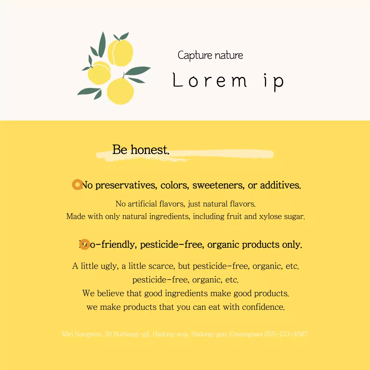 Postal ilustrado de citronela