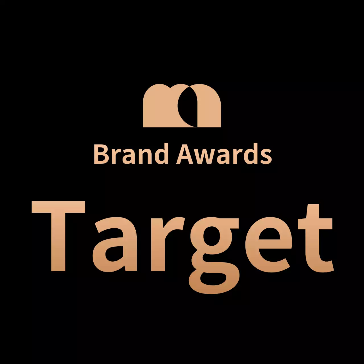 Khuyến mãi giải thưởng với logo và văn bản màu vàng và đen