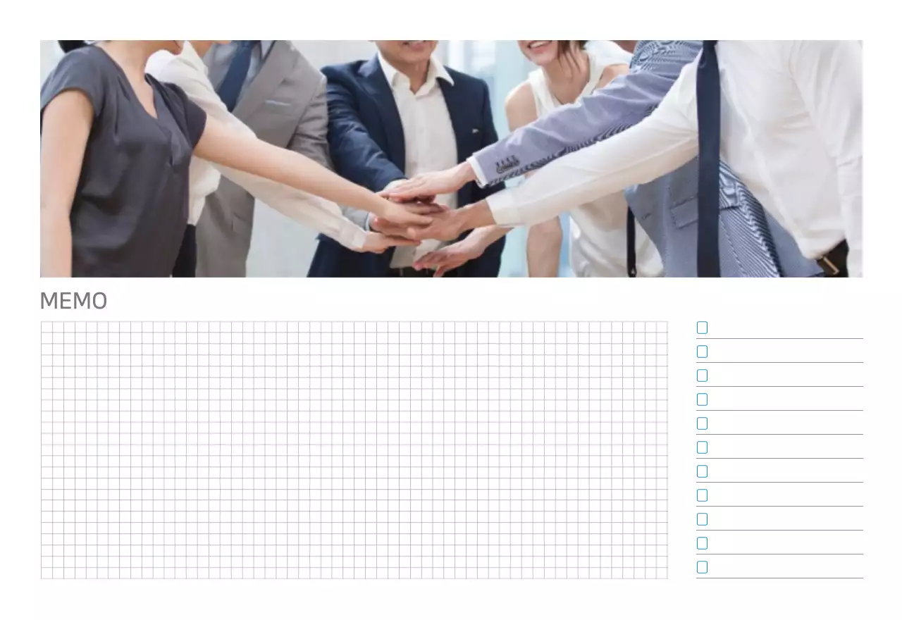 Blue White Simple Business