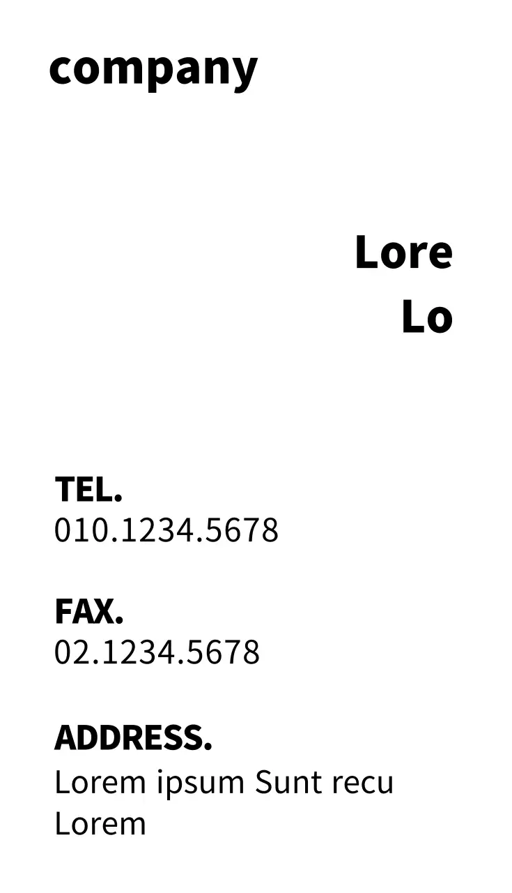 Cartão de Visita Minimalista Verde