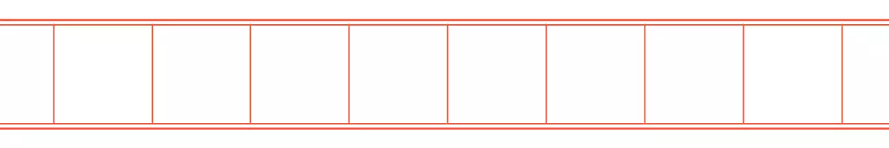 Clean plain style manuscript pattern in white and red