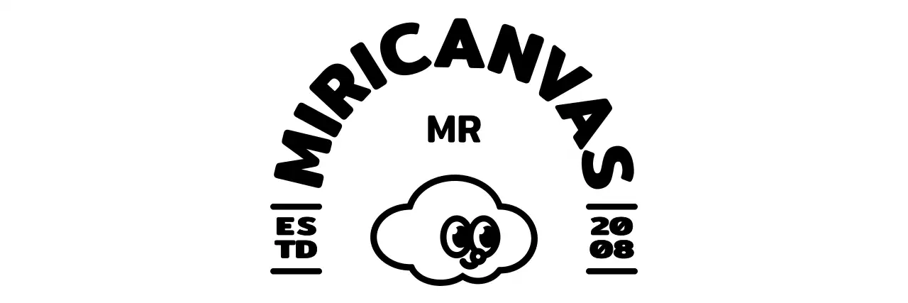 Ilustrasi cupcake yang simpel dan imut dengan gaya logo kafe