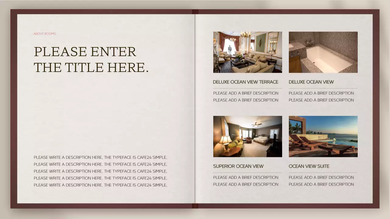 Brown Elegant Sunrise Guide Presentation