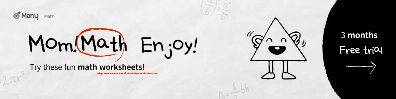 Spanduk Promosi Matematika Sederhana Putih