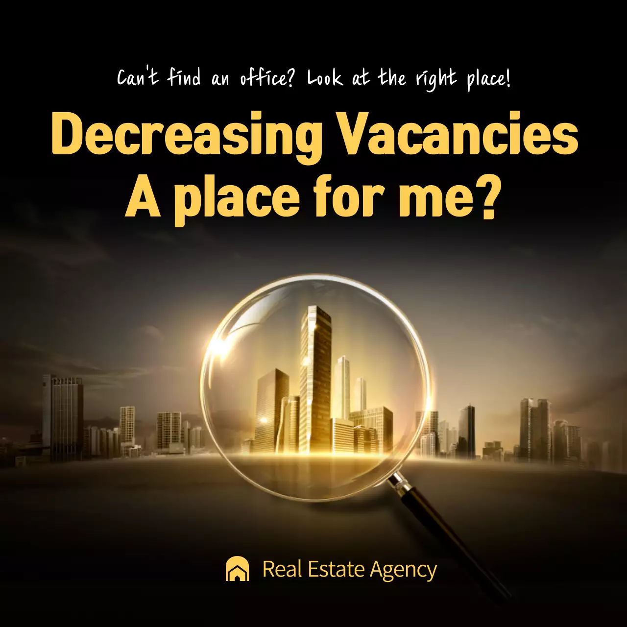 Black Modern Real Estate Promotion Instagram Carousel