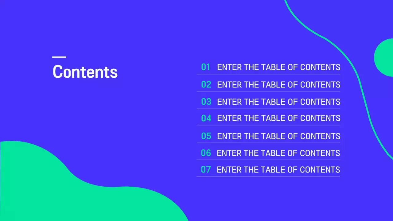 Blue Abstract Media Guide Presentation