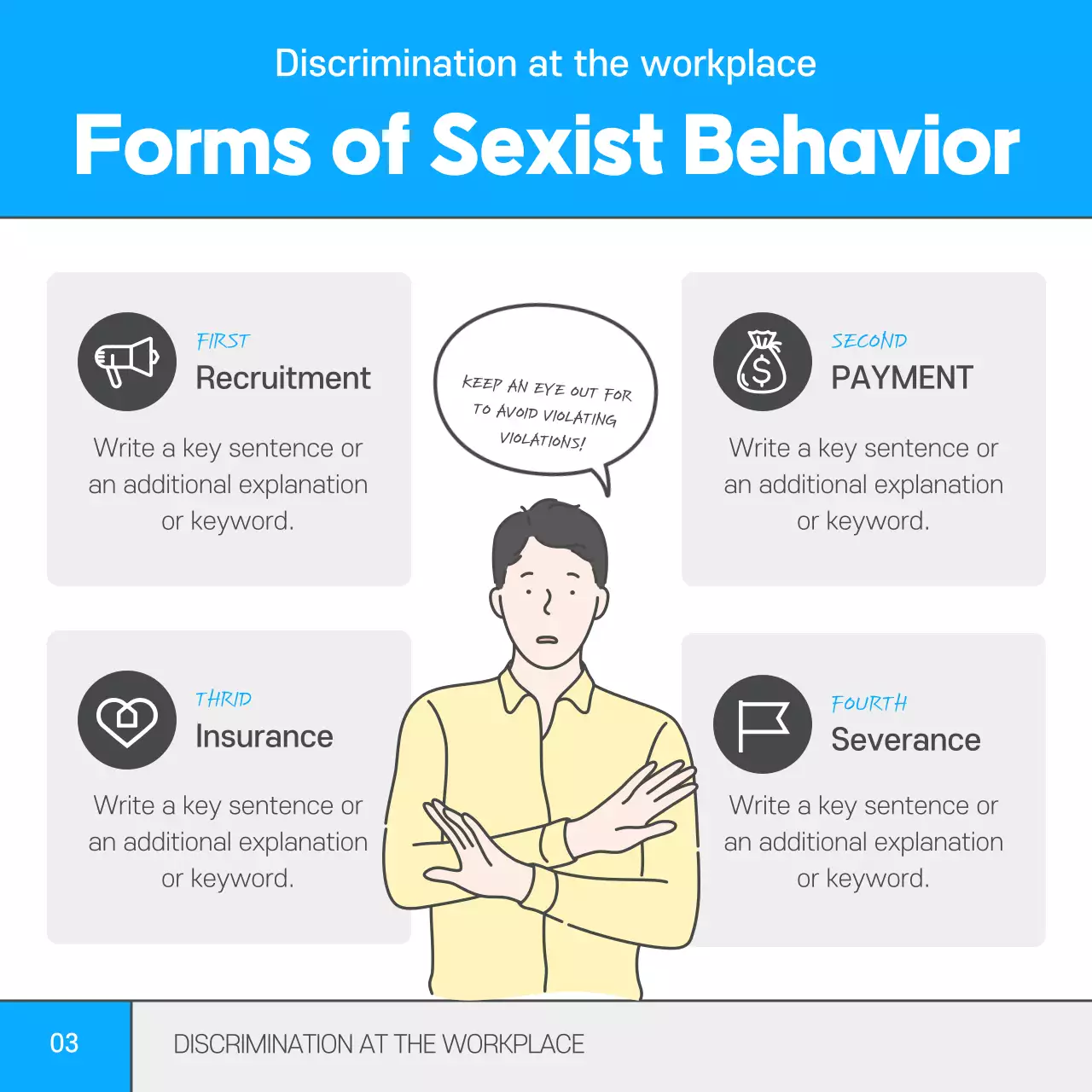 Blue Modern Employment Advertisement Instagram Carousel