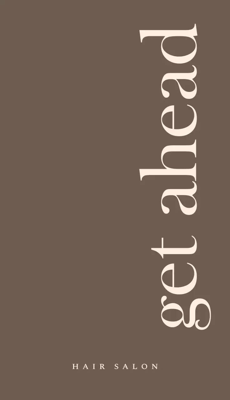 Thiết kế sang trọng với ý tưởng thẩm mỹ viện với màu nâu và hồng nhạt