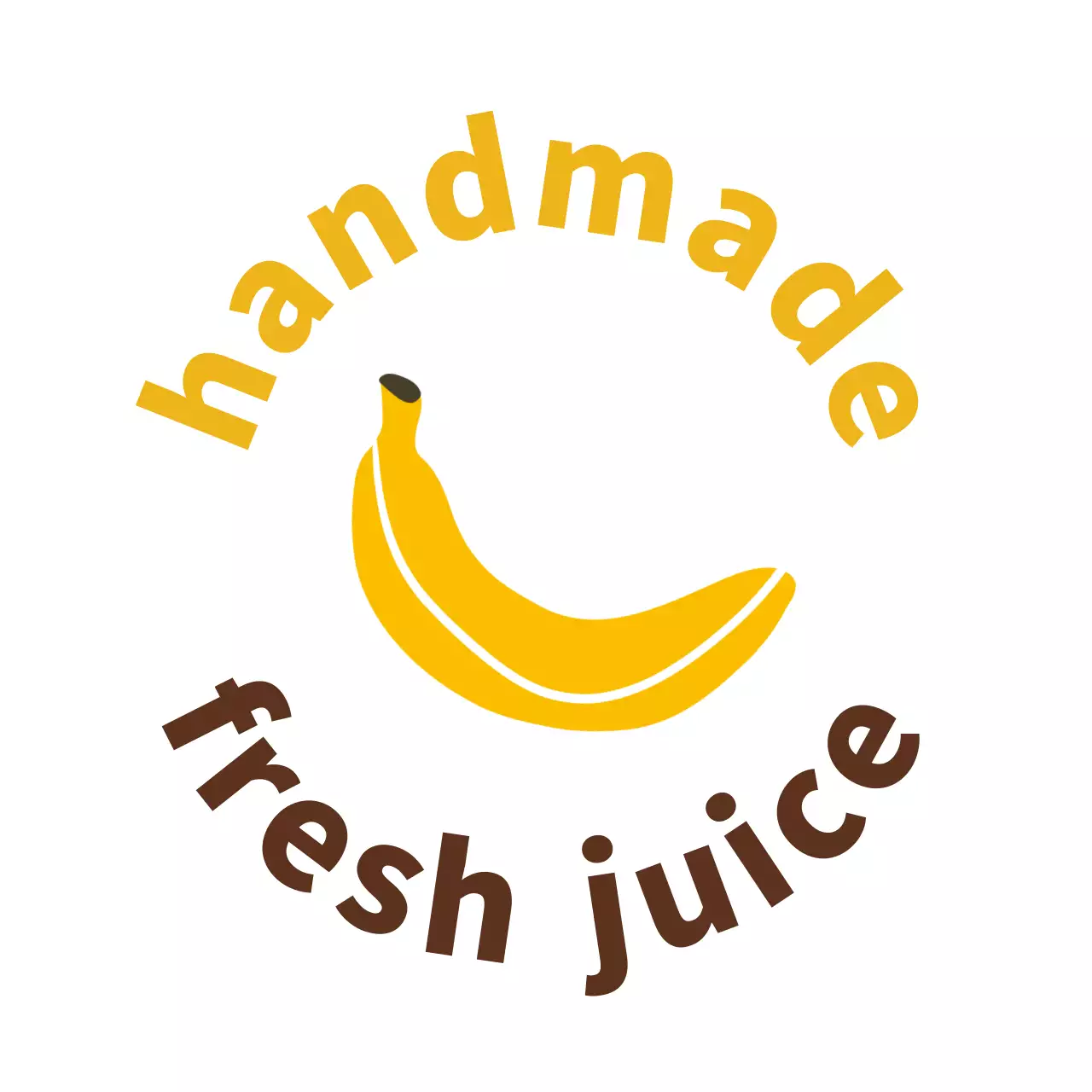 White background simple illustration juice label