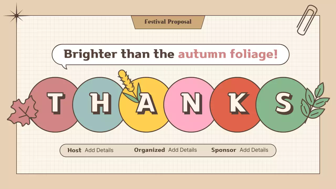 Presentasi Proposal Festival Vintage Berwarna-warni