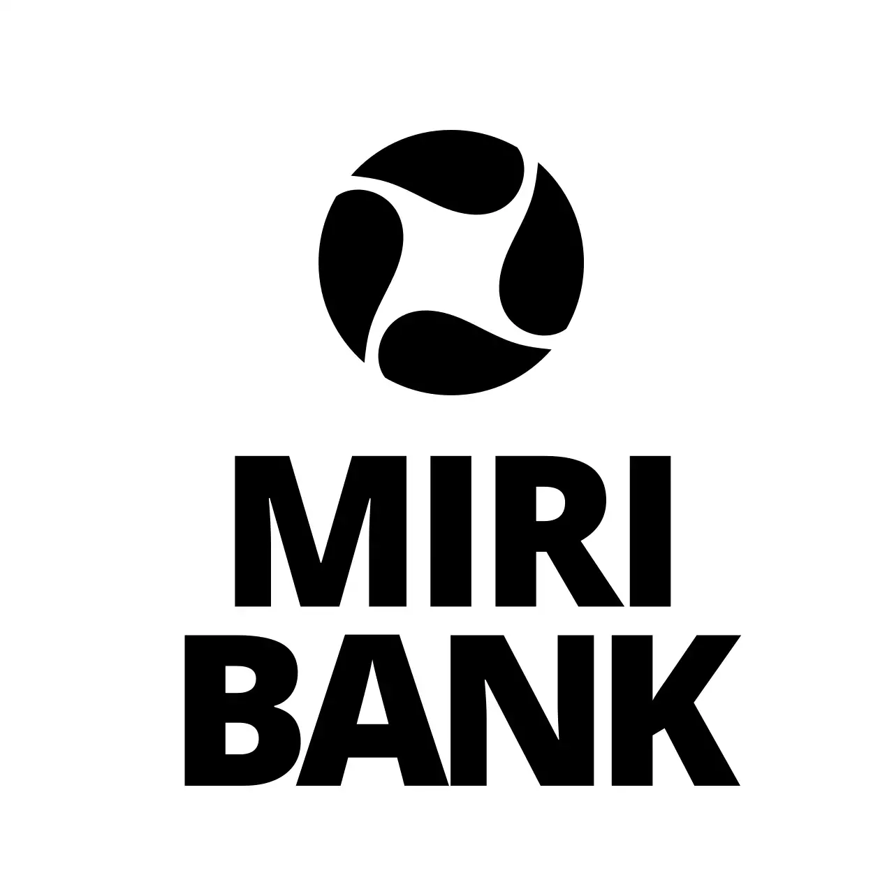 Promotional with a simple bank logo