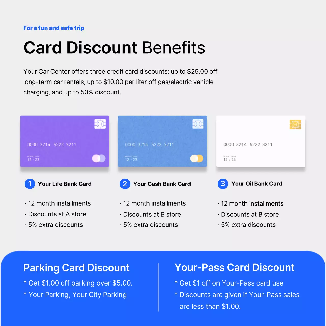 Blue Modern Car Promotion Instagram Carousel