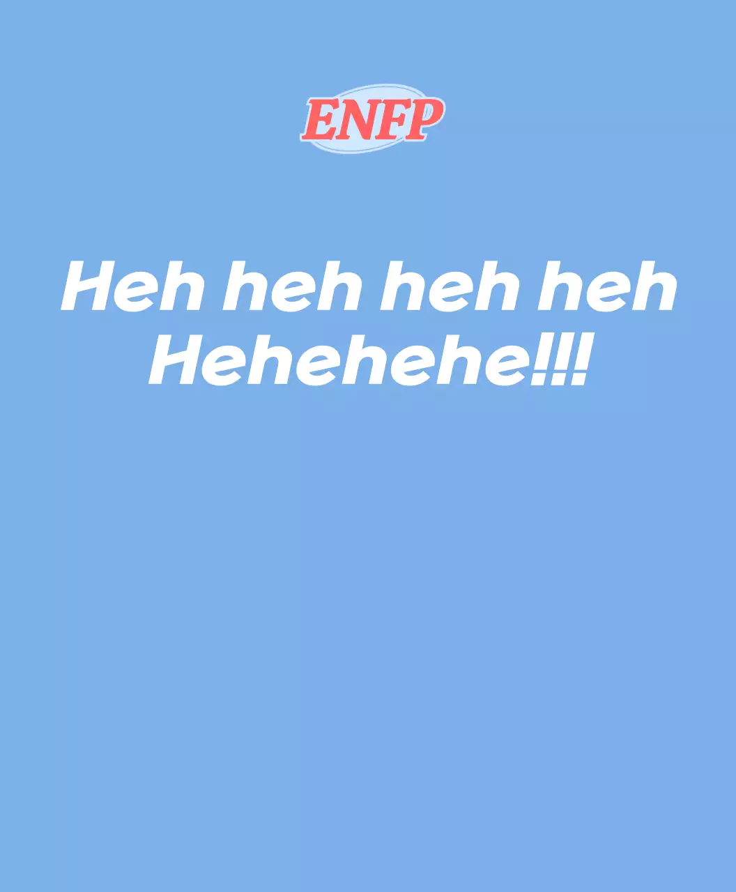 MBTI personality phrases in different colors