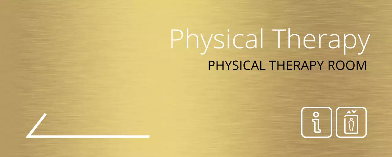 Simple design with white lines and hospital place names.