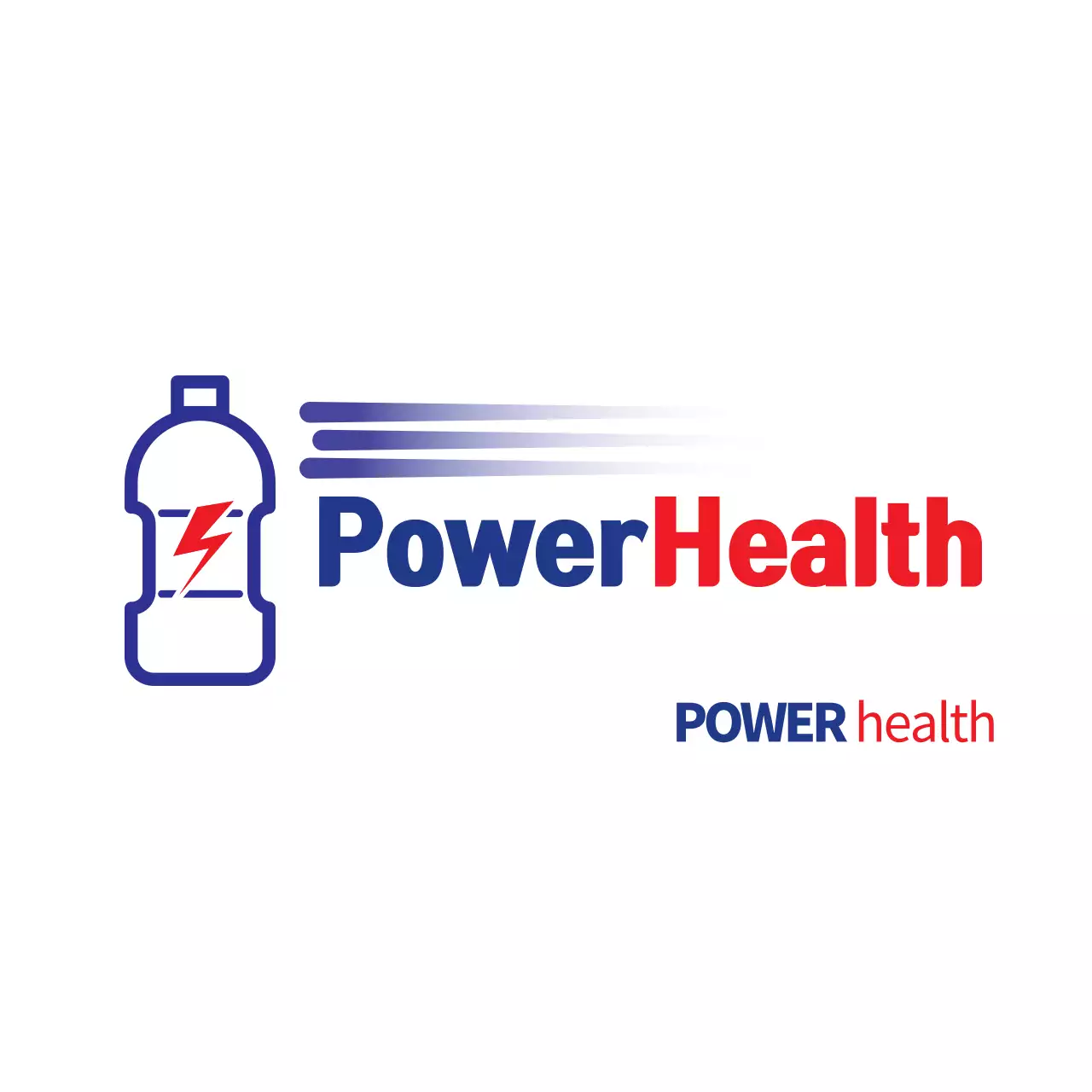 Blue Minimal Health Promotion Logo