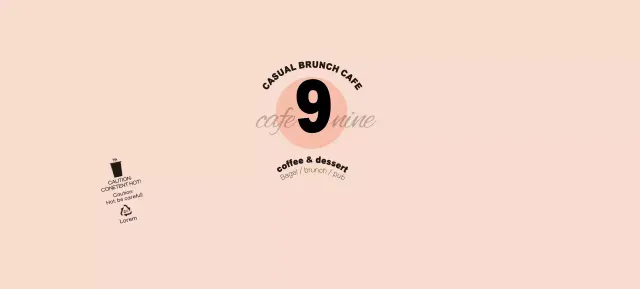 Pink Neat Symbol Cafe