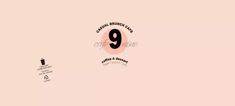 Pink Neat Symbol Cafe