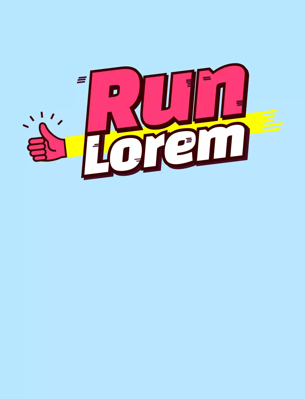 Pink and yellow slanted text school group t-shirt