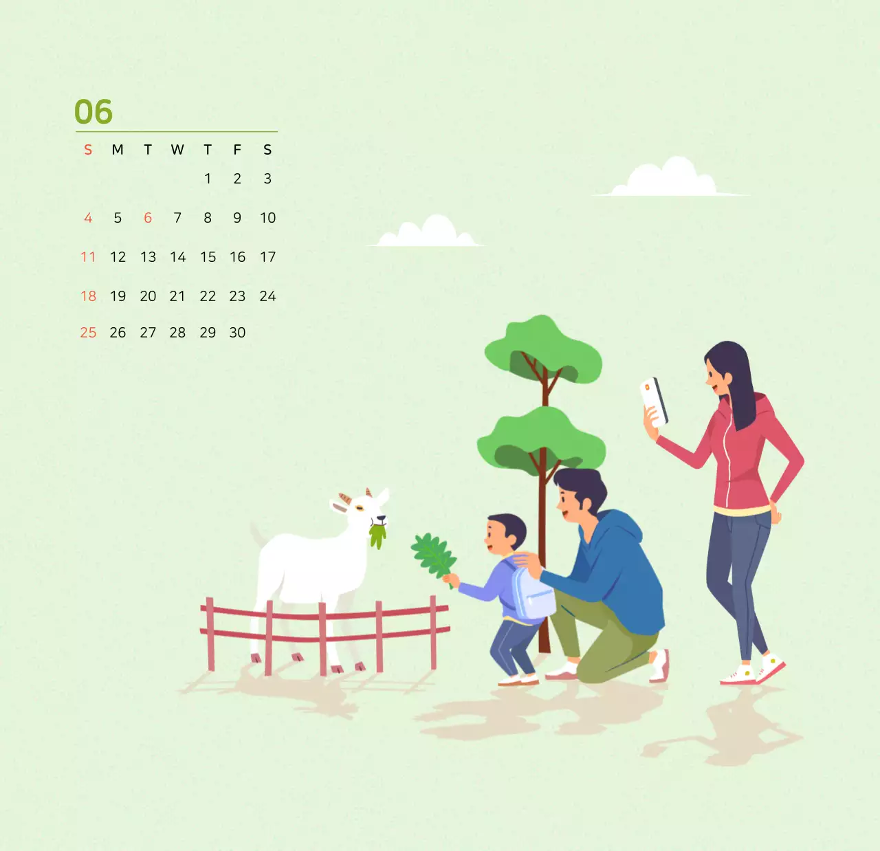 Khái niệm minh họa gia đình với nhiều màu sắc khác nhau