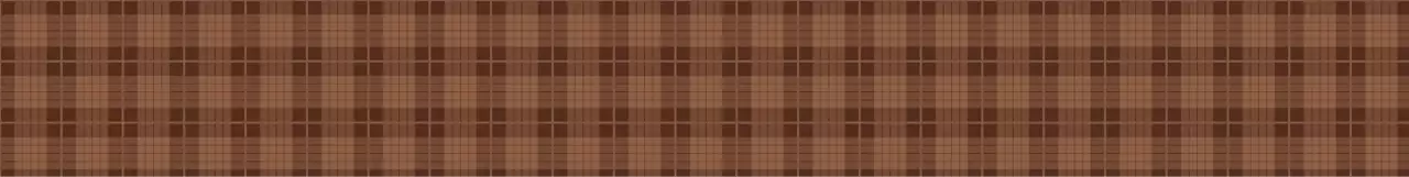 Pola ilustrasi kotak-kotak gaya sederhana dalam warna coklat muda dan tembaga