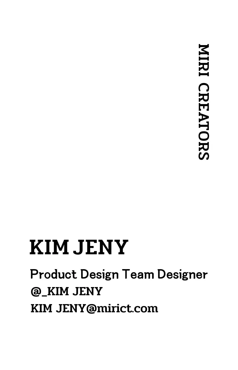 Gaya ilustrasi karakter kartun dengan warna hitam dan aksen warna Profil kartu karyawan