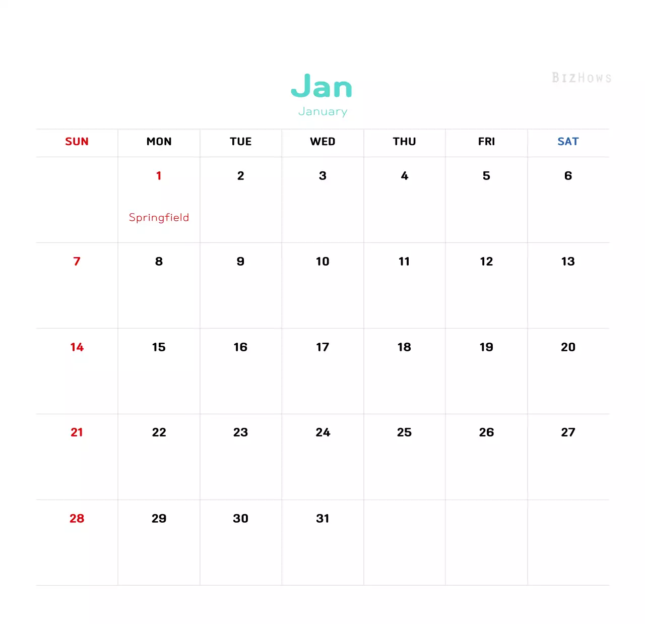 Lịch năm mới với hình ảnh minh họa ấm áp