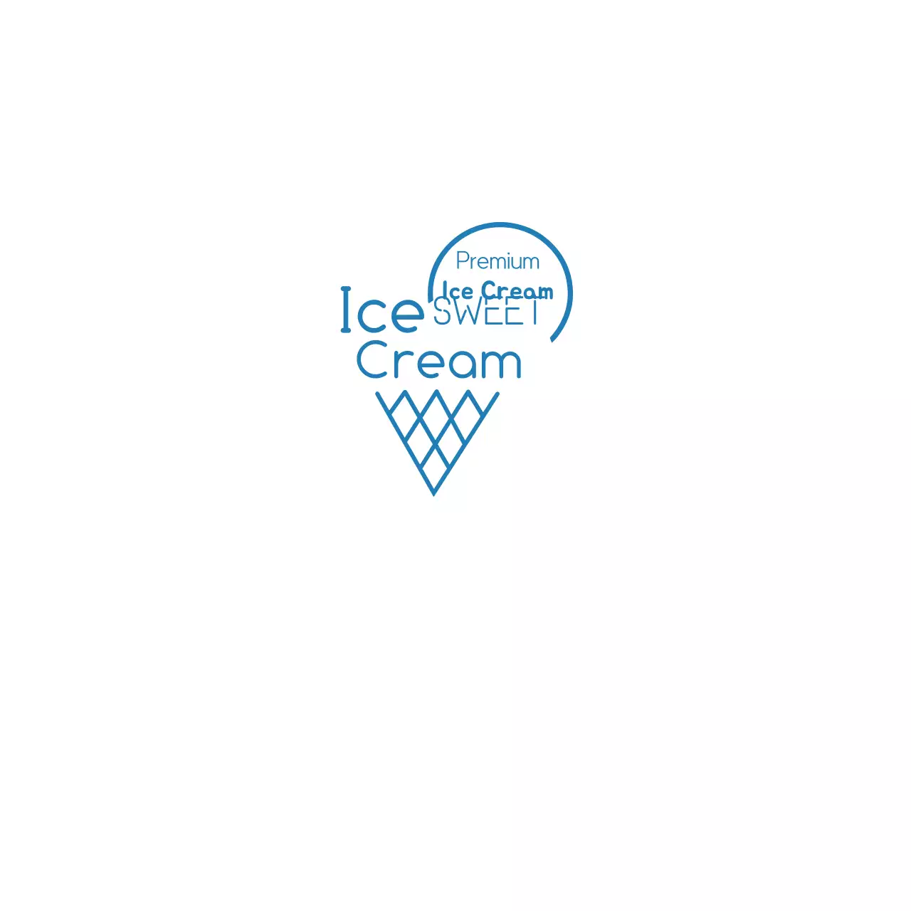 Gelado de alta qualidade