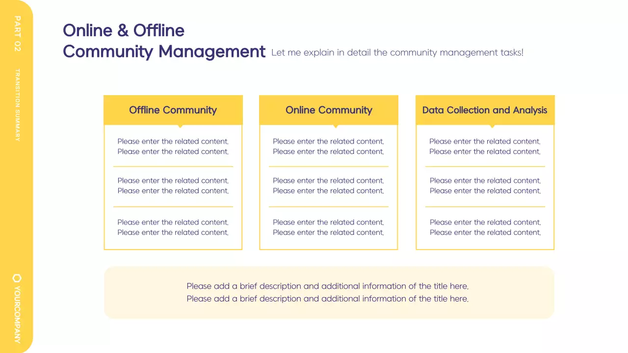 옐로우 모던 마케팅 가이드 프레젠테이션