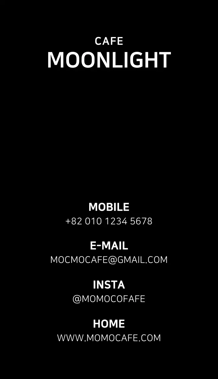 Ilustrasi Kopi Kartu nama ilustrasi kopi sederhana untuk sebuah kafe