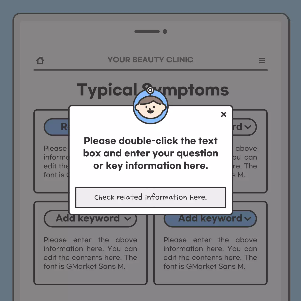 Blue Simple Medical News Announcement Instagram Carousel