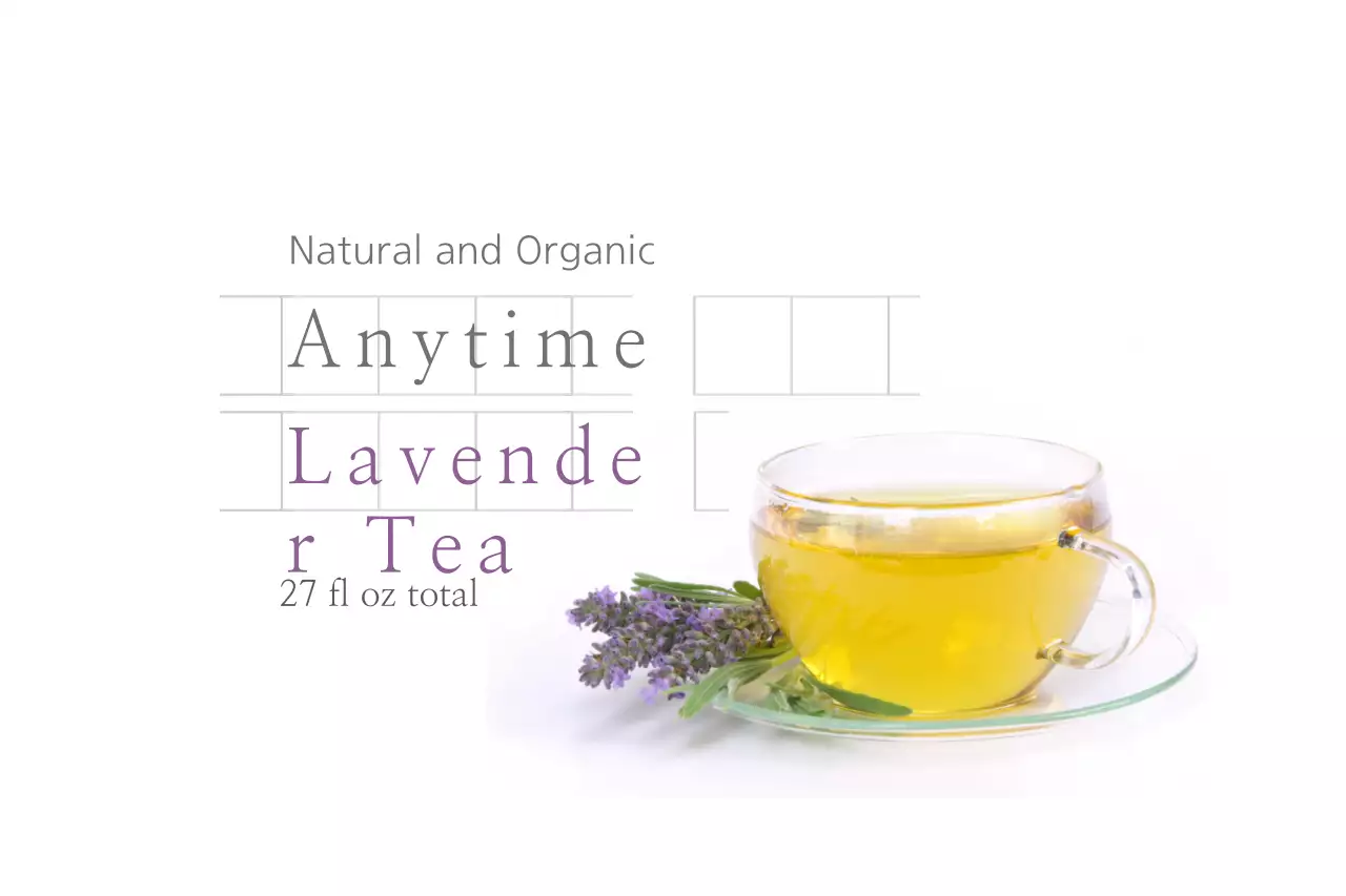 White Simple Tea Advertisement Banner