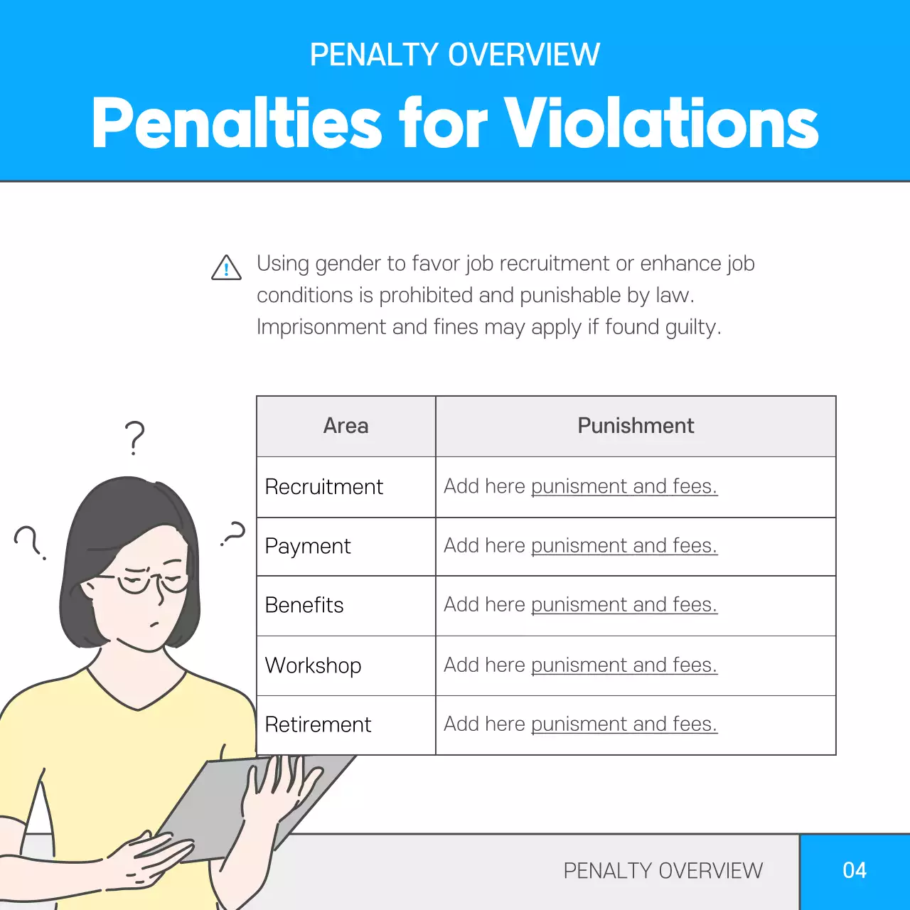 Blue Modern Employment Advertisement Instagram Carousel