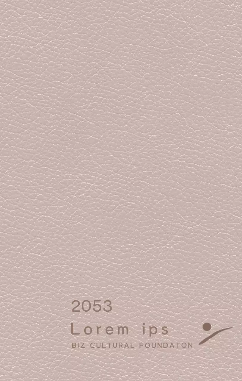 Diary cover with the Cultural Foundation logo in pink letters