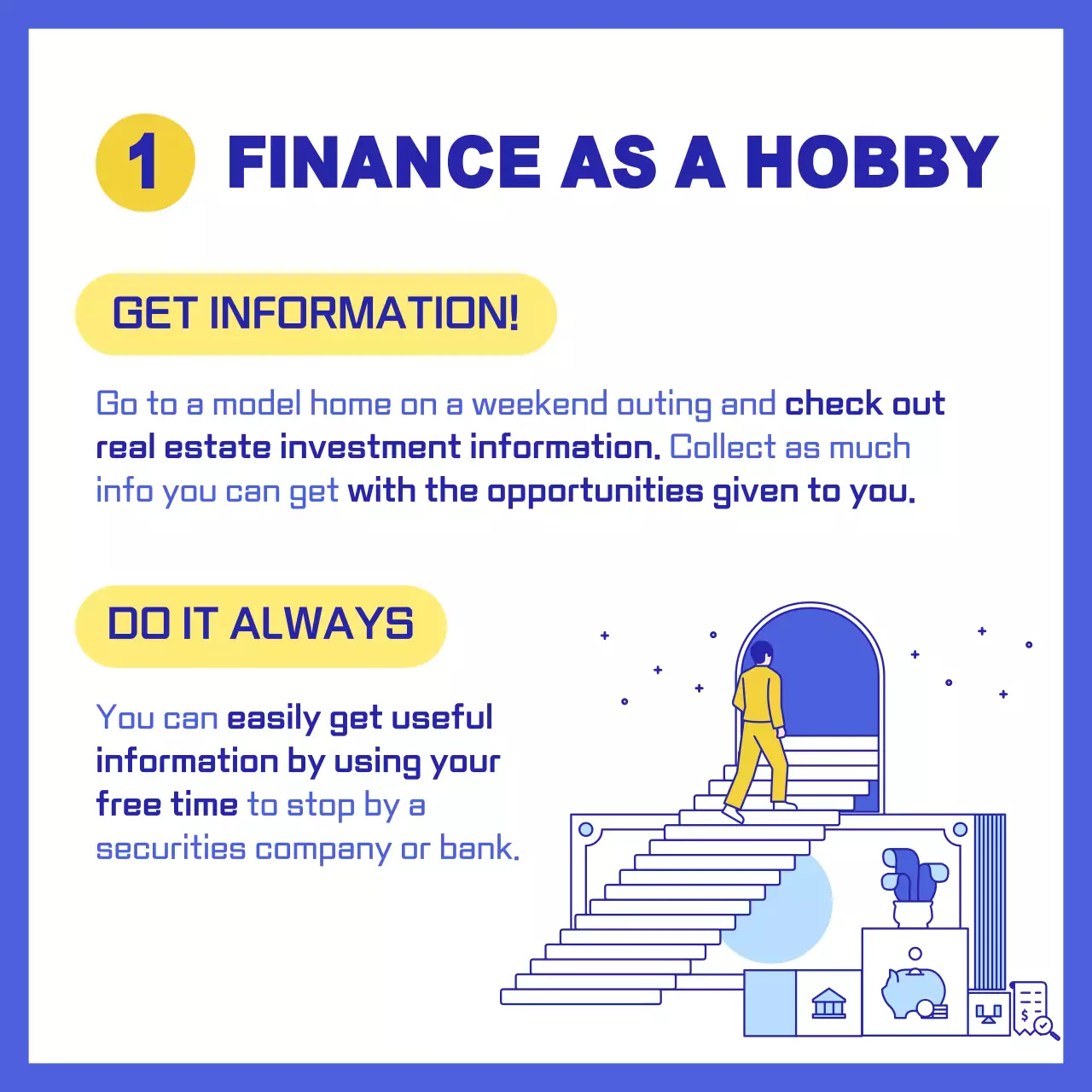 Blue Modern Finance Manual Instagram Carousel