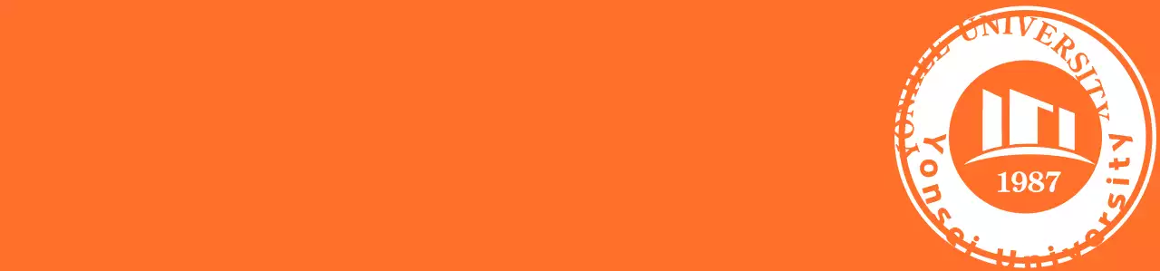 Community Service Club vest with orange and white university symbols