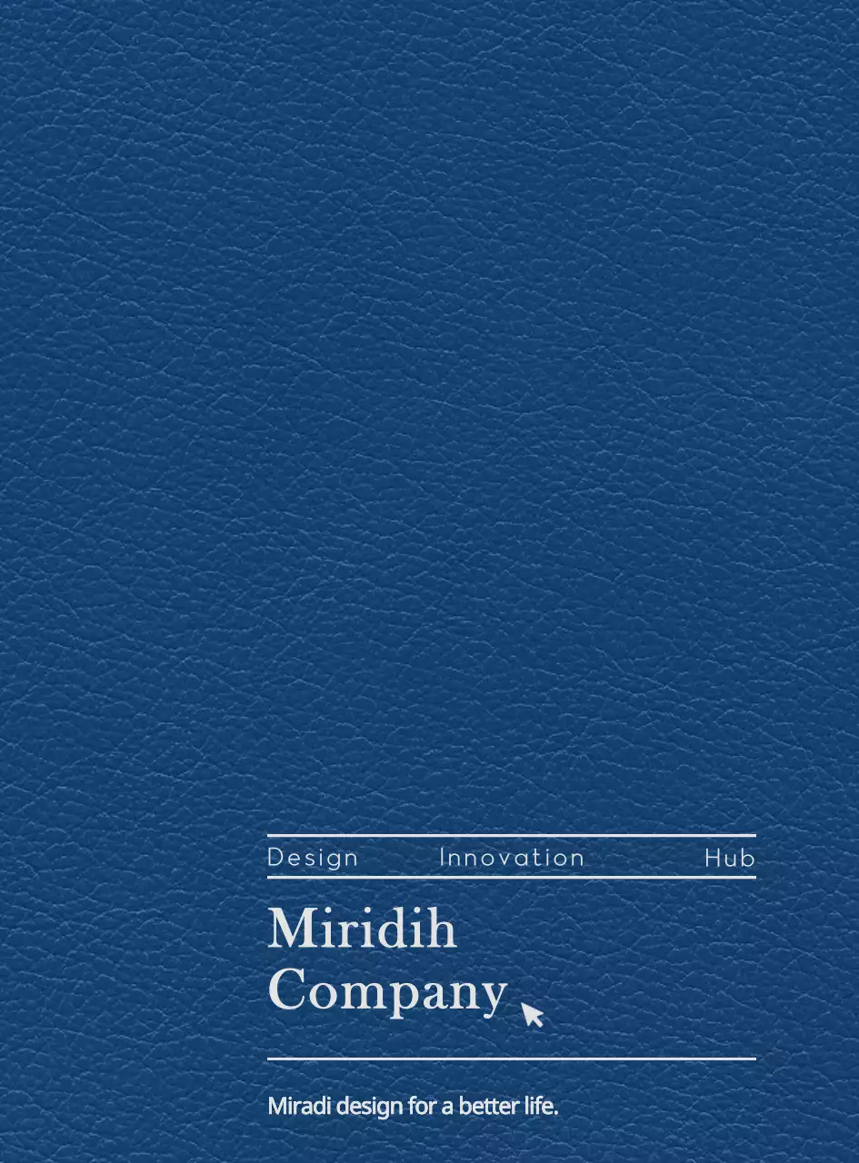 Rancang sampul buku harian dengan slogan dan logo perusahaan Anda